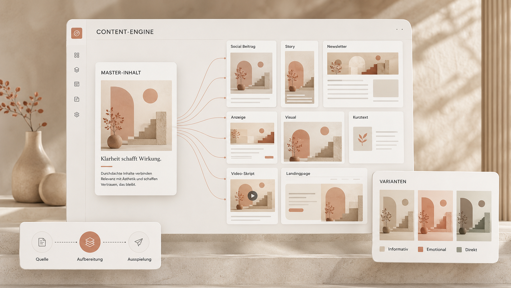 Content-Engine – skalierbare Kampagnen-Produktion
